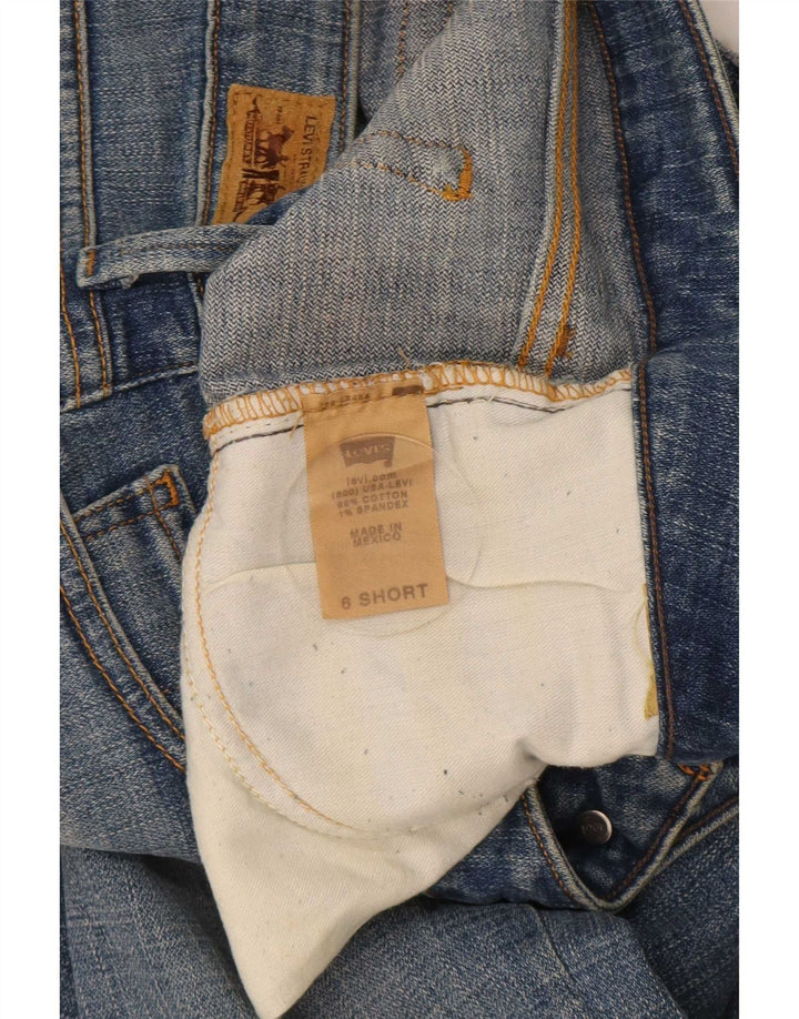 Levi's Dame 346 Bootcut Jeans US 6 Medium W34 L29 Blå Bomuld