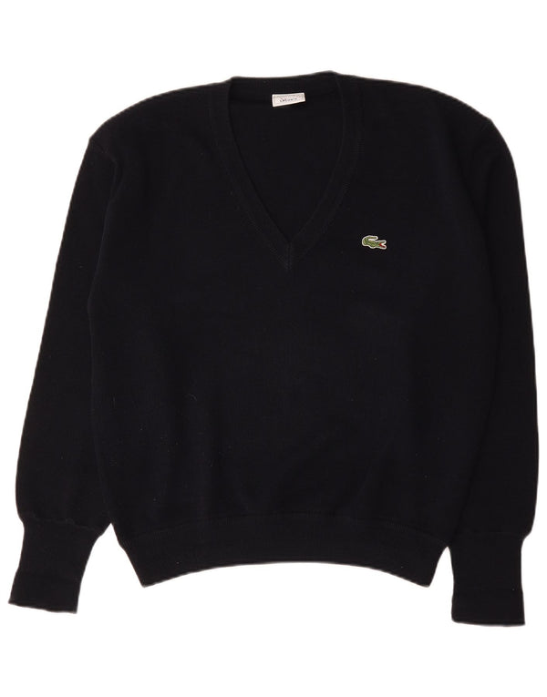 Lacoste Herre V-hals sweater Medium Navy Blue