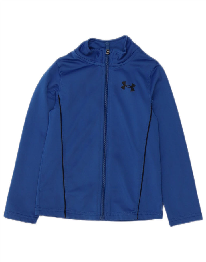 Under Armour drenge træningsdragt topjakke 4-5 år blå polyester