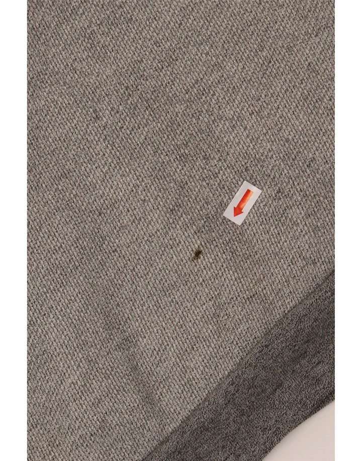 WHISTLES Dame Oversized grafisk sweatshirt Jumper UK 8 Small Grå