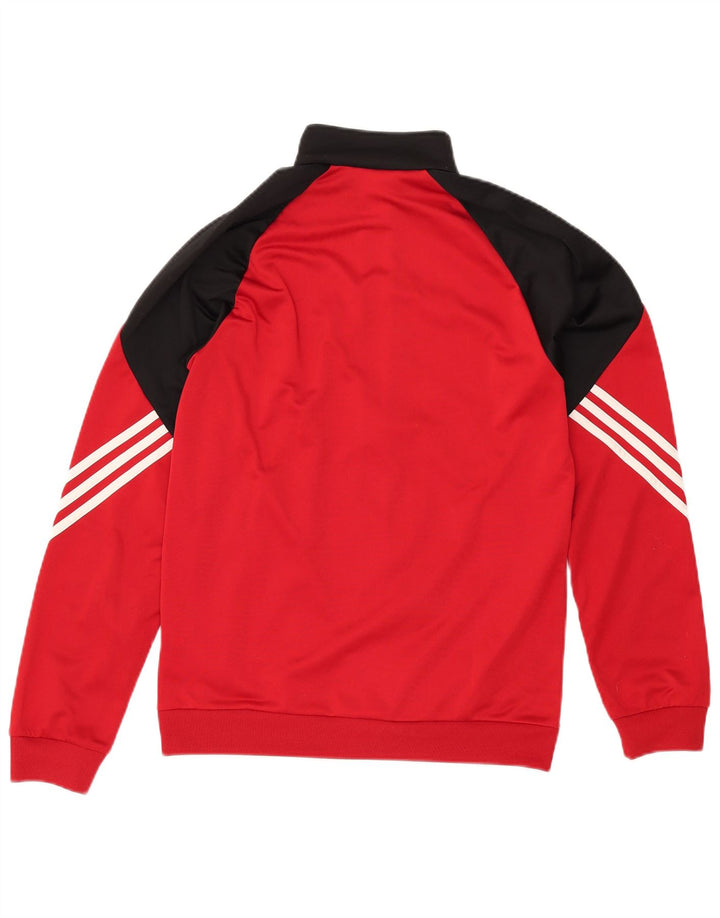 Adidas Træningsdragt til mænd Top jakke Lille Rød Colourblock Polyester