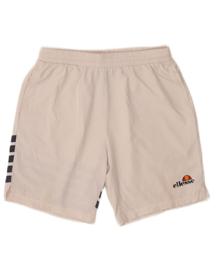 Ellesse Herre Sportshorts Small White Polyester