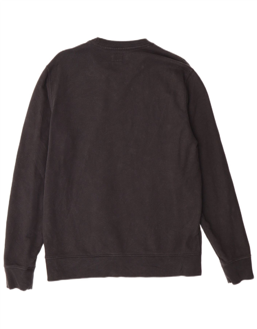 LEVI'S Herre Standard Fit Sweatshirt Jumper Medium Sort Bomuld