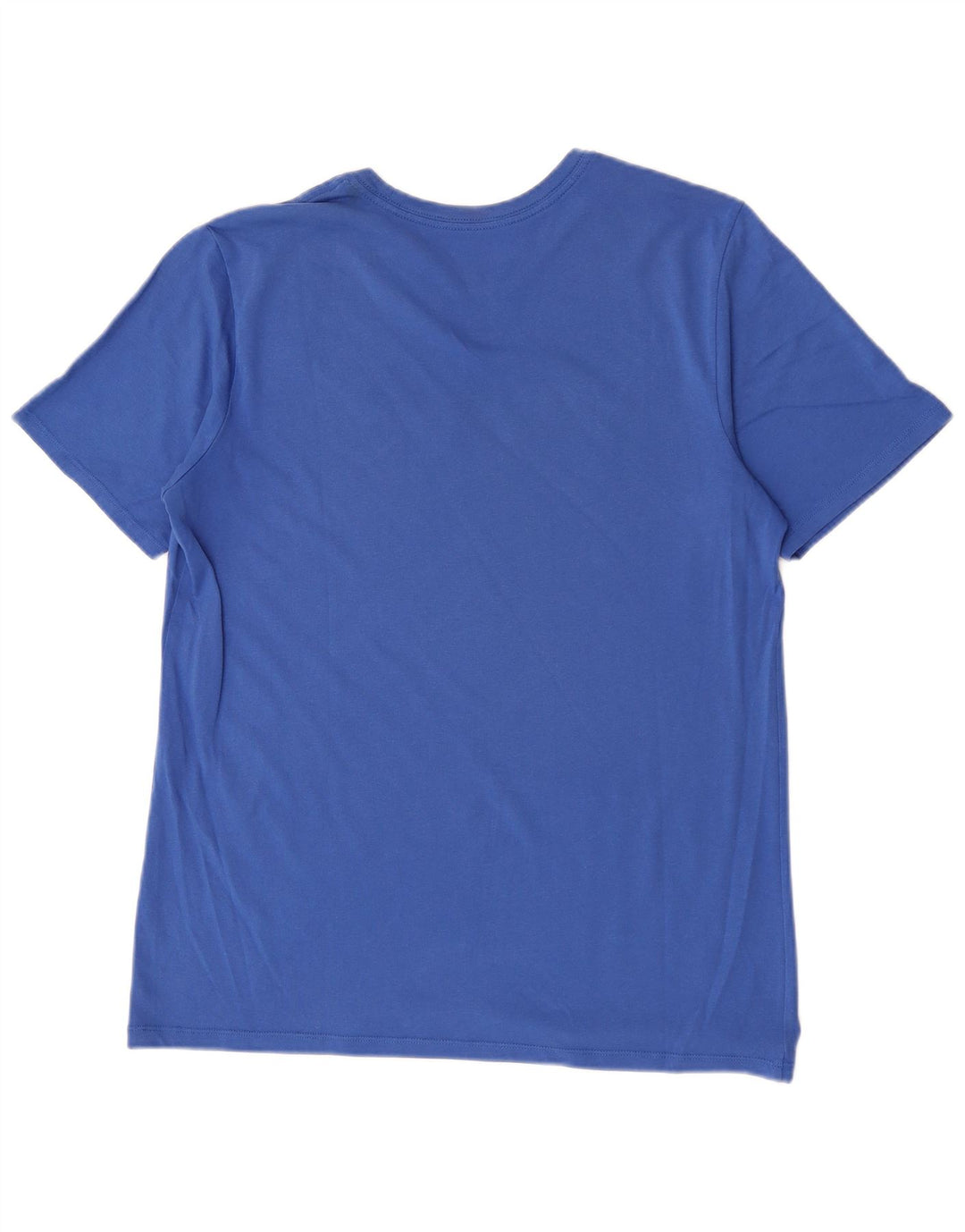Nike Herre Athletic Cut Grafisk T-Shirt Top Stor Blå