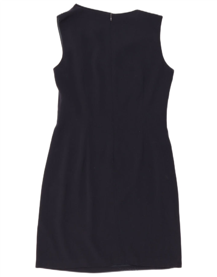 BIANCA Womens Sleeveless Sheath Dress EU 40 Medium Navy Blue