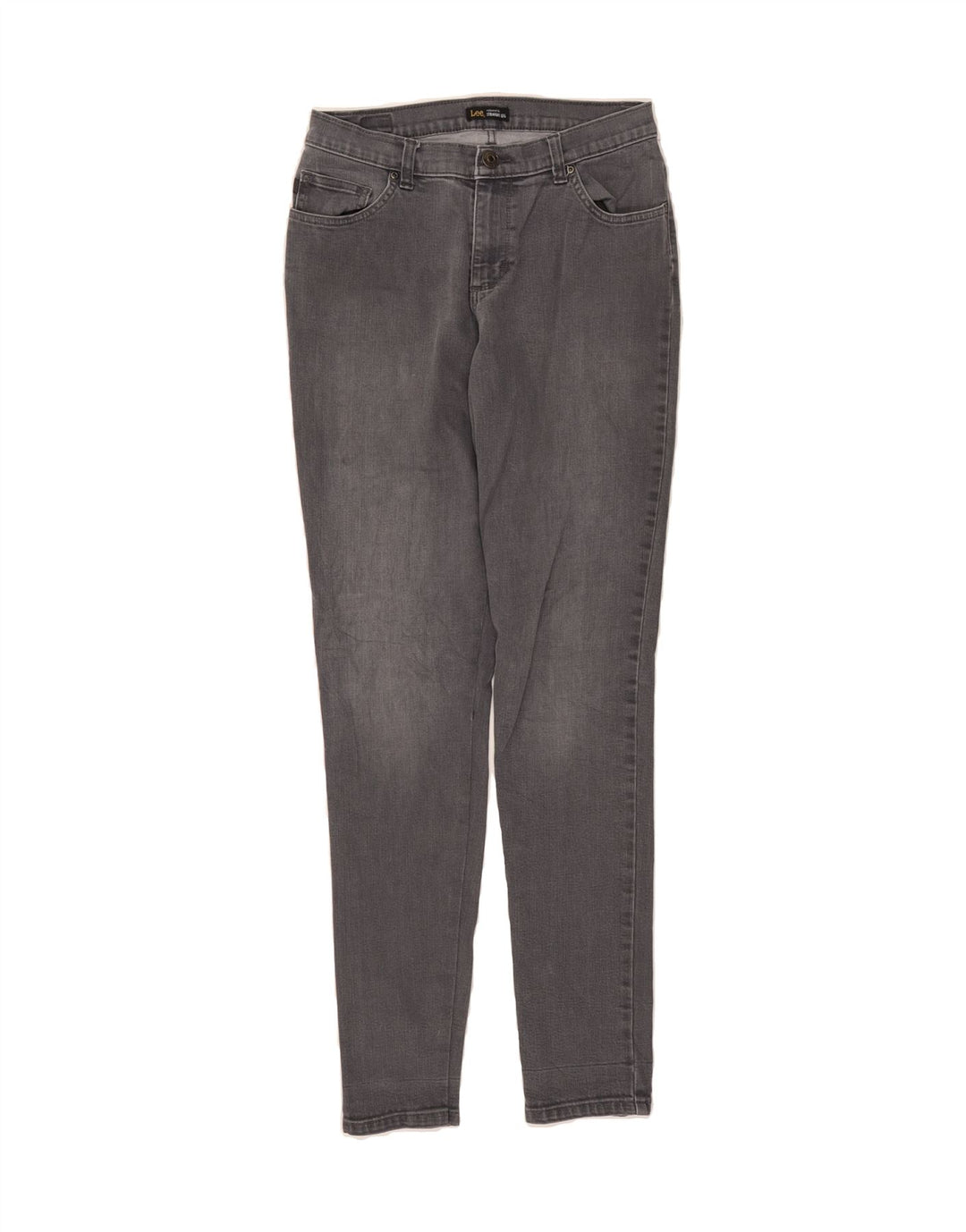 LEE Womens Straight Skinny Jeans W30 L32 Grey Cotton Vintage Lee and Second-Hand Lee from Messina Hembry 