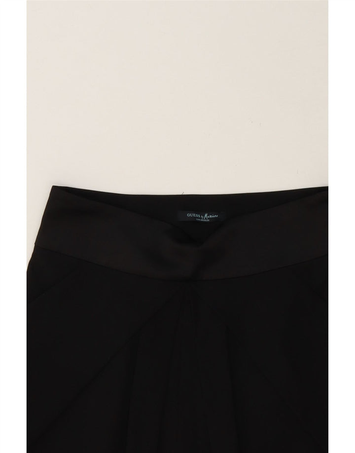 GUESS Womens Mini Skirt IT 42 Medium W28 Black Polyester Vintage Guess and Second-Hand Guess from Messina Hembry 