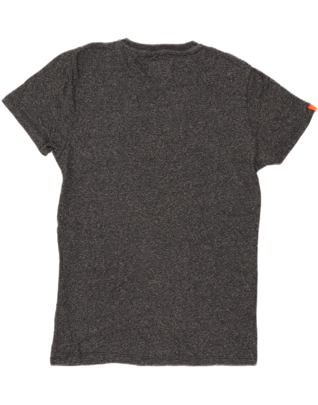 Superdry T-shirt top mellem grå bomuld til mænd