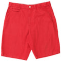Marks & Spencer Herre Chino Shorts W34 Large Red Bomuld