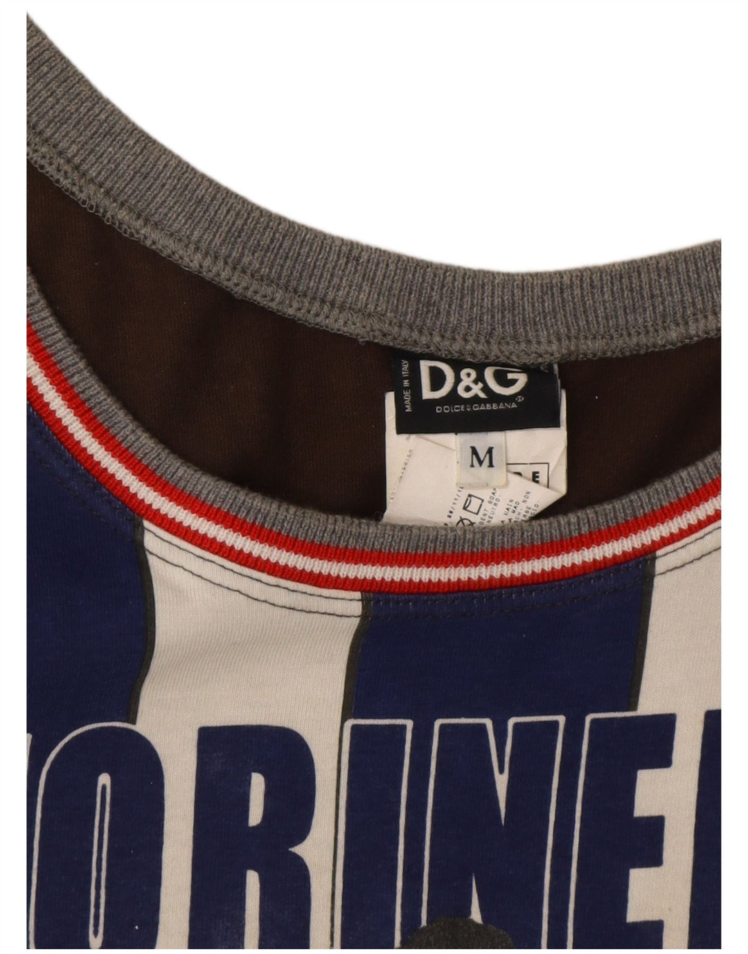 Dolce & Gabbana Dame Grafisk Vest Top UK 12 Medium Lilla Designer