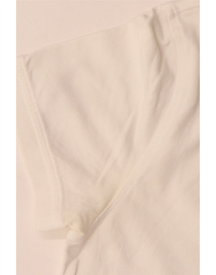 Tommy Hilfiger Herre Regular Fit Polo Shirt Lille hvid bomuld
