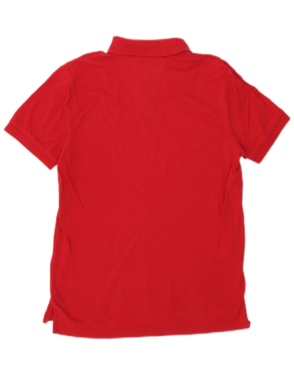 Tommy Hilfiger Herre Regular Fit Polo Shirt Medium Rød