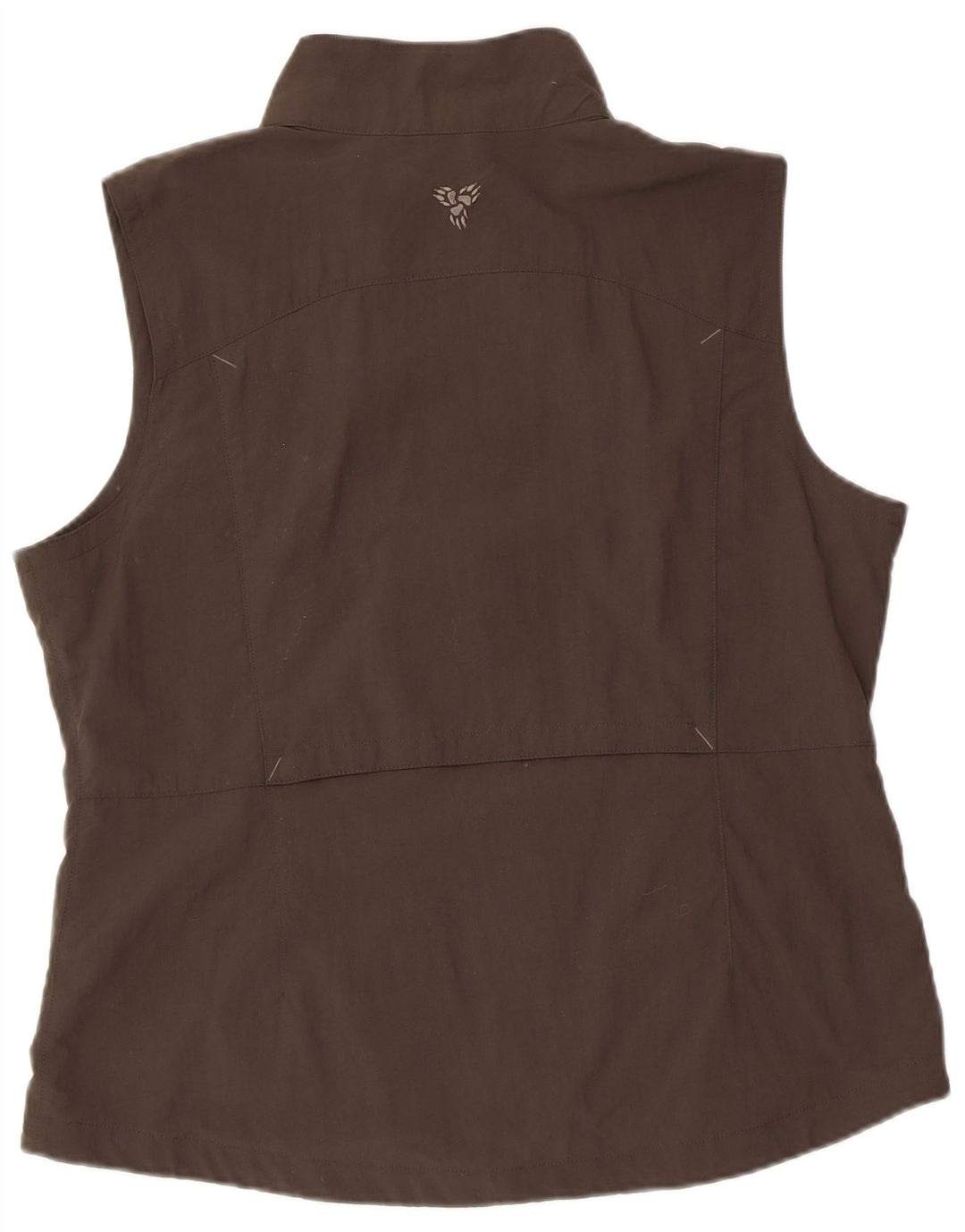 JACK WOLFSKIN ærmeløs træningsdragt til kvinder, jakke UK 18/20 XL Grå