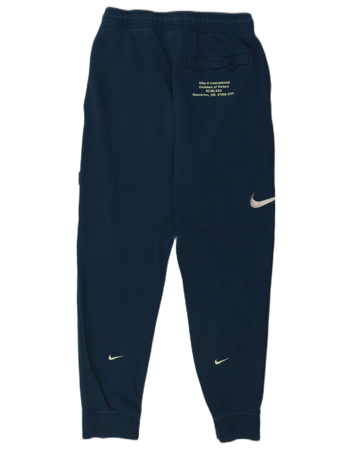 Nike Herre Beaverton Grafisk træningsdragt Bukser Joggers Medium Navy Blue