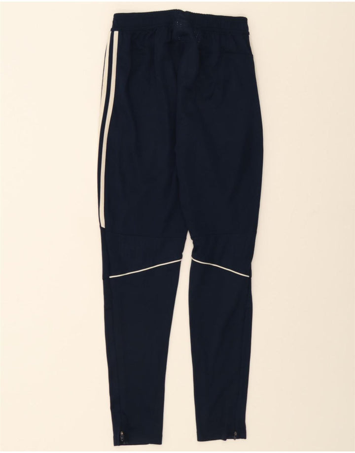ADIDAS Womens Tracksuit Trousers UK 6 XS  Navy Blue Polyester Vintage Adidas and Second-Hand Adidas from Messina Hembry 