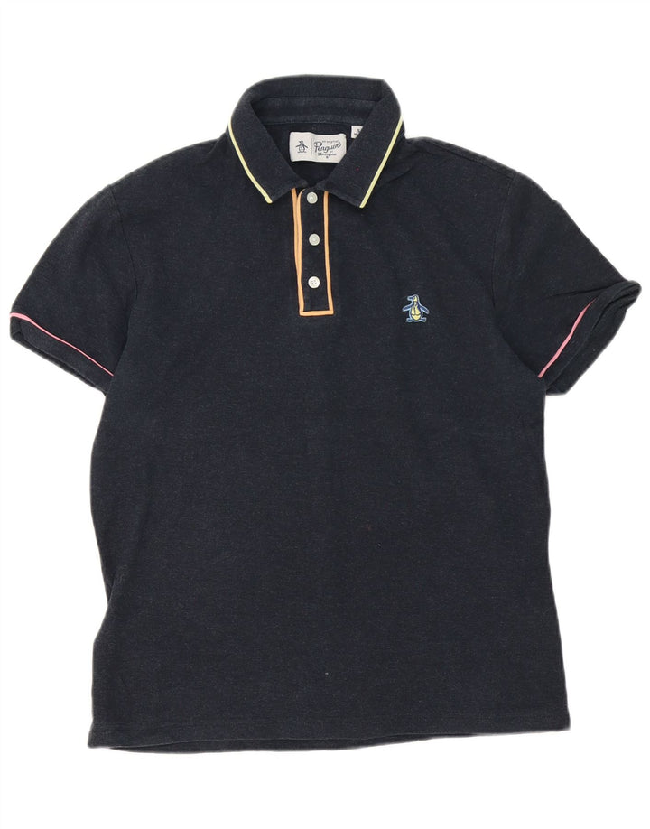 Penguin herre polo shirt lille grå bomuld
