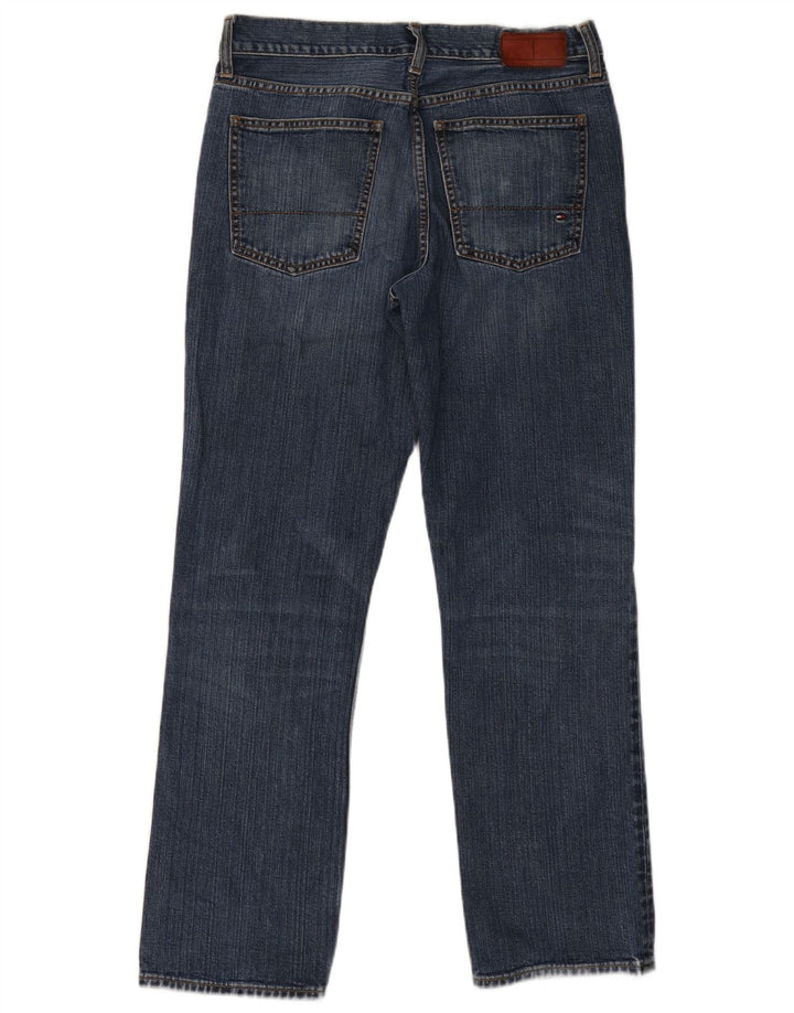 Tommy Hilfiger Lige Jeans til kvinder W32 L30 Blå Bomuld