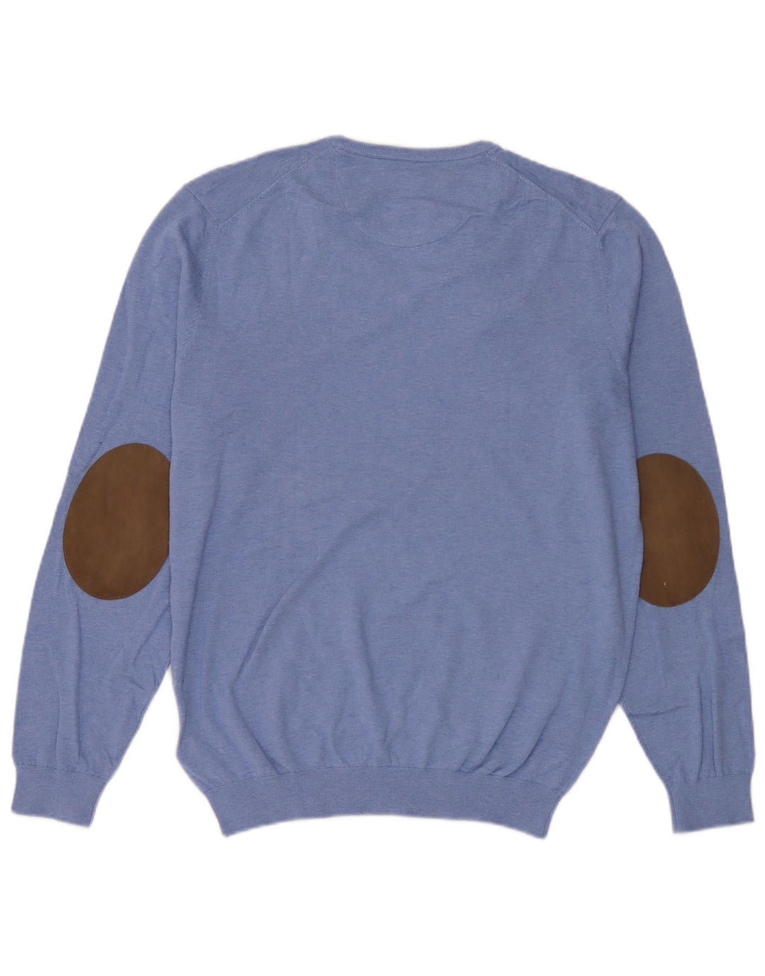 Massimo Dutti Herre V-hals sweater XL Blå Bomuld