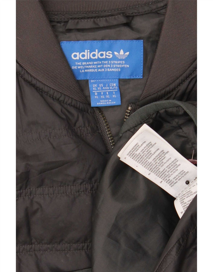 Adidas Polstret Herrejakke UK 42 XL Sort Polyester