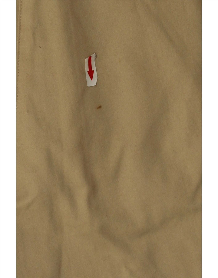 ELENA MIRO Oversize overfrakke til kvinder UK 16 Stor beige bomuld