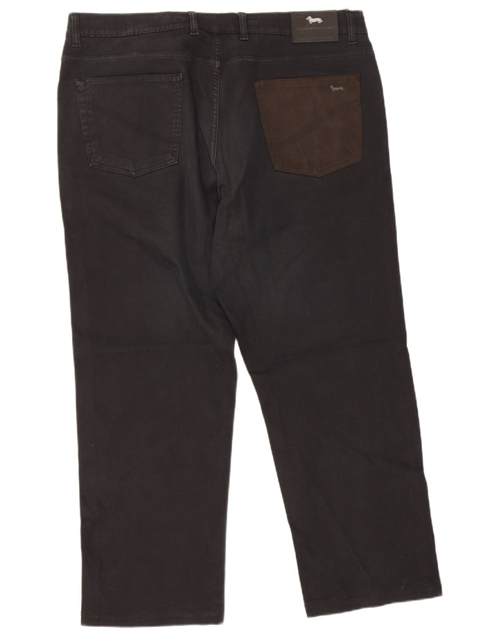 Harmont & Blaine herre cropped jeans W42 L27 sort bomuld
