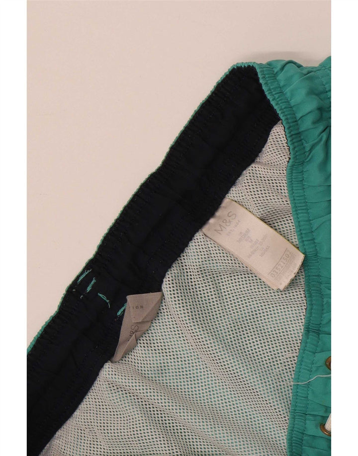 Marks & Spencer Badeshorts til mænd mellemgrøn polyester
