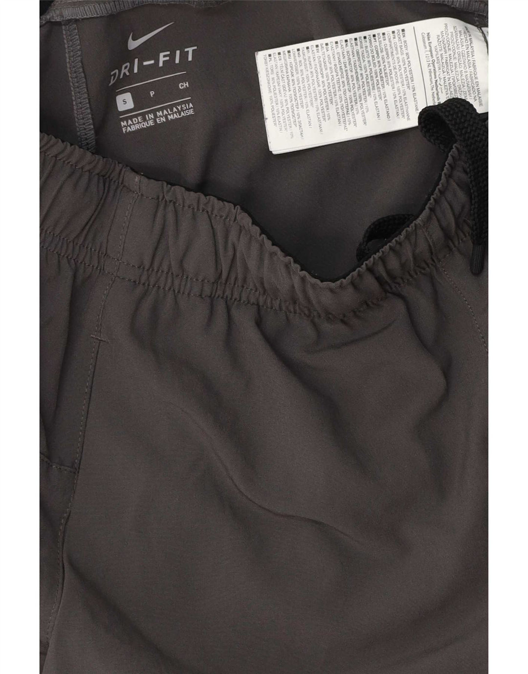 Nike Herre Dri Fit Sportshorts Små Grå Colourblock Polyester