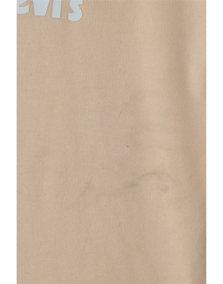 Levi's Herre hættetrøje, lille beige bomuld