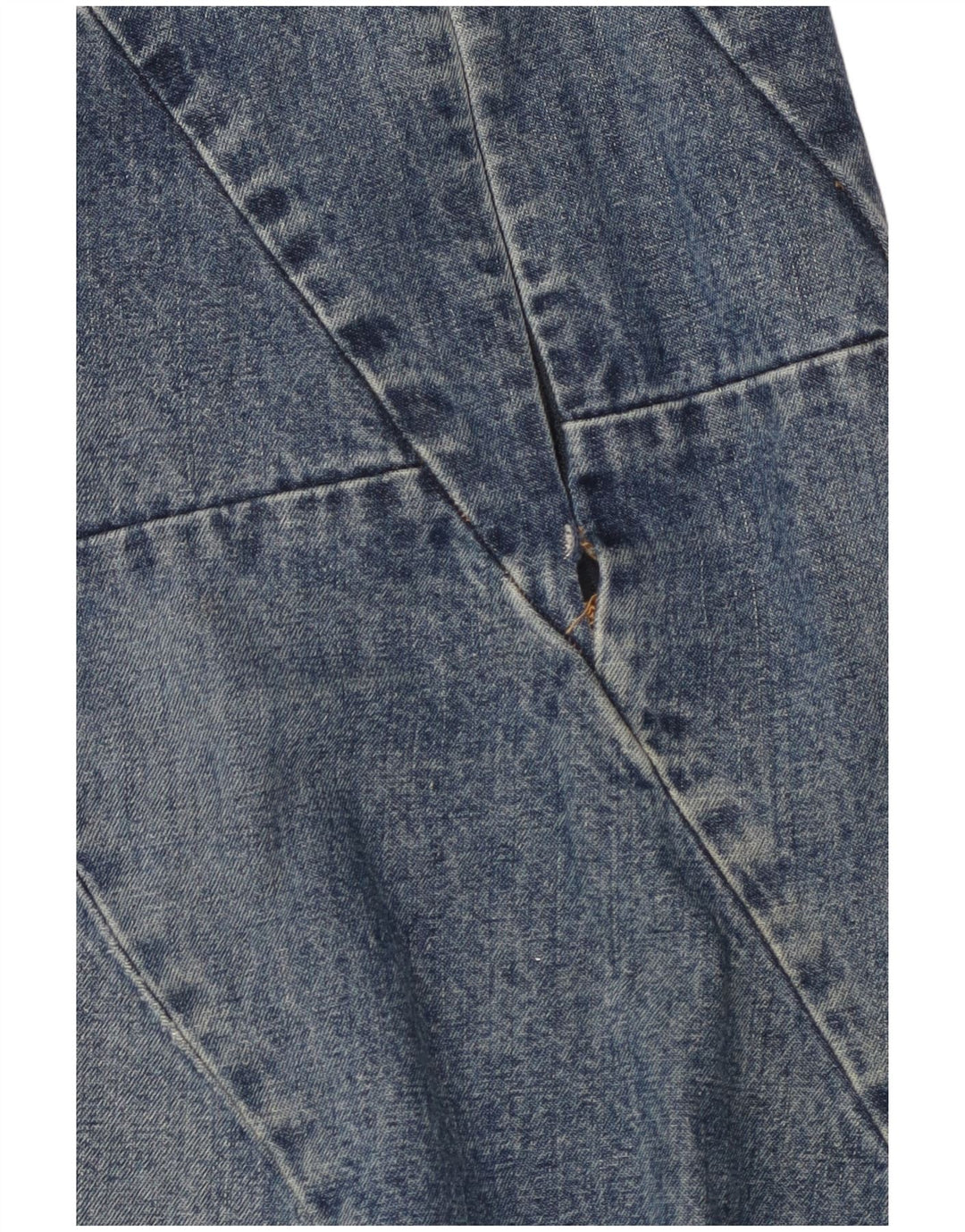 Nautica Dame Denim Nederdel US 6 Medium W30 Blå Bomuld