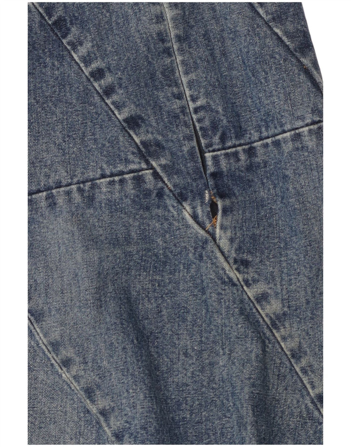 Nautica Dame Denim Nederdel US 6 Medium W30 Blå Bomuld