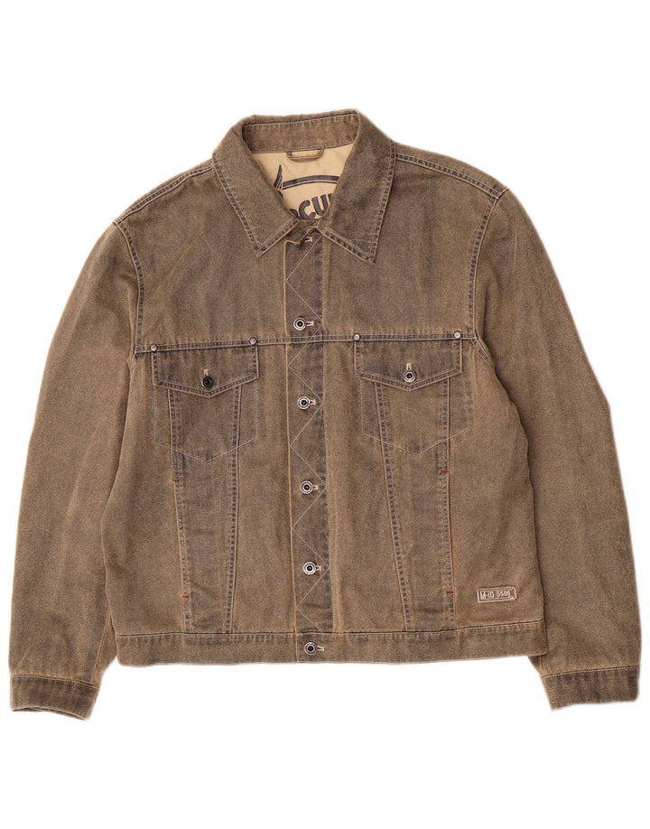 Mercury Herre denimjakke IT 50 Stor brun bomuld
