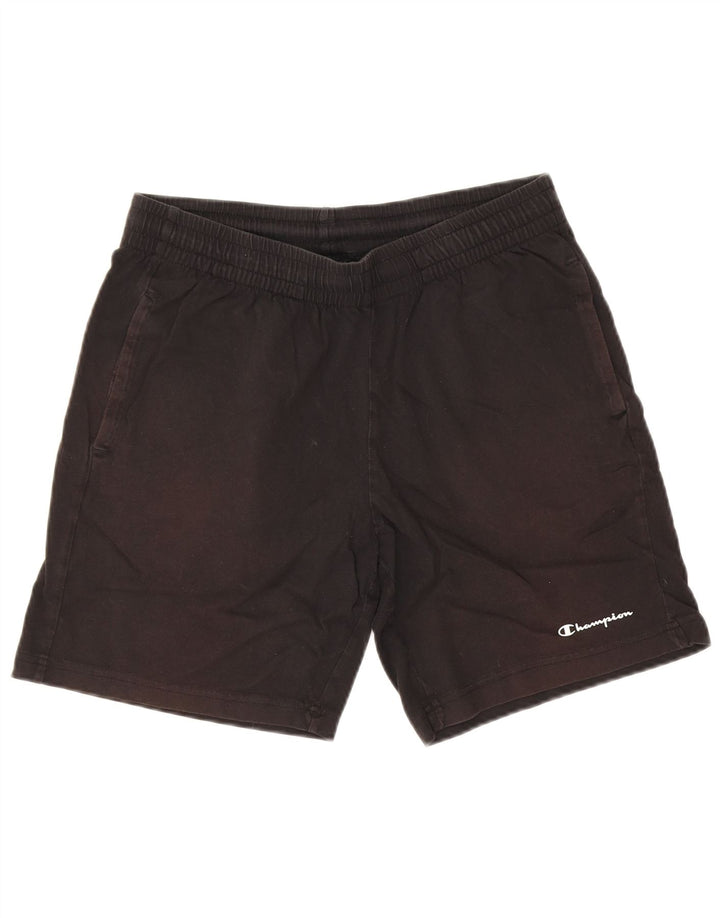 Champion Herre Sportshorts Medium Sort Bomuld