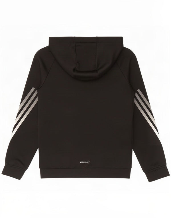 Adidas Aeroready Hoodie Jumper til drenge 9-10 år Sort Polyester