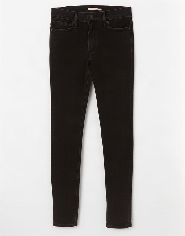 Levi's Womens Slimming Fit Super Skinny Jeans W28 L33 Sort Bomuld