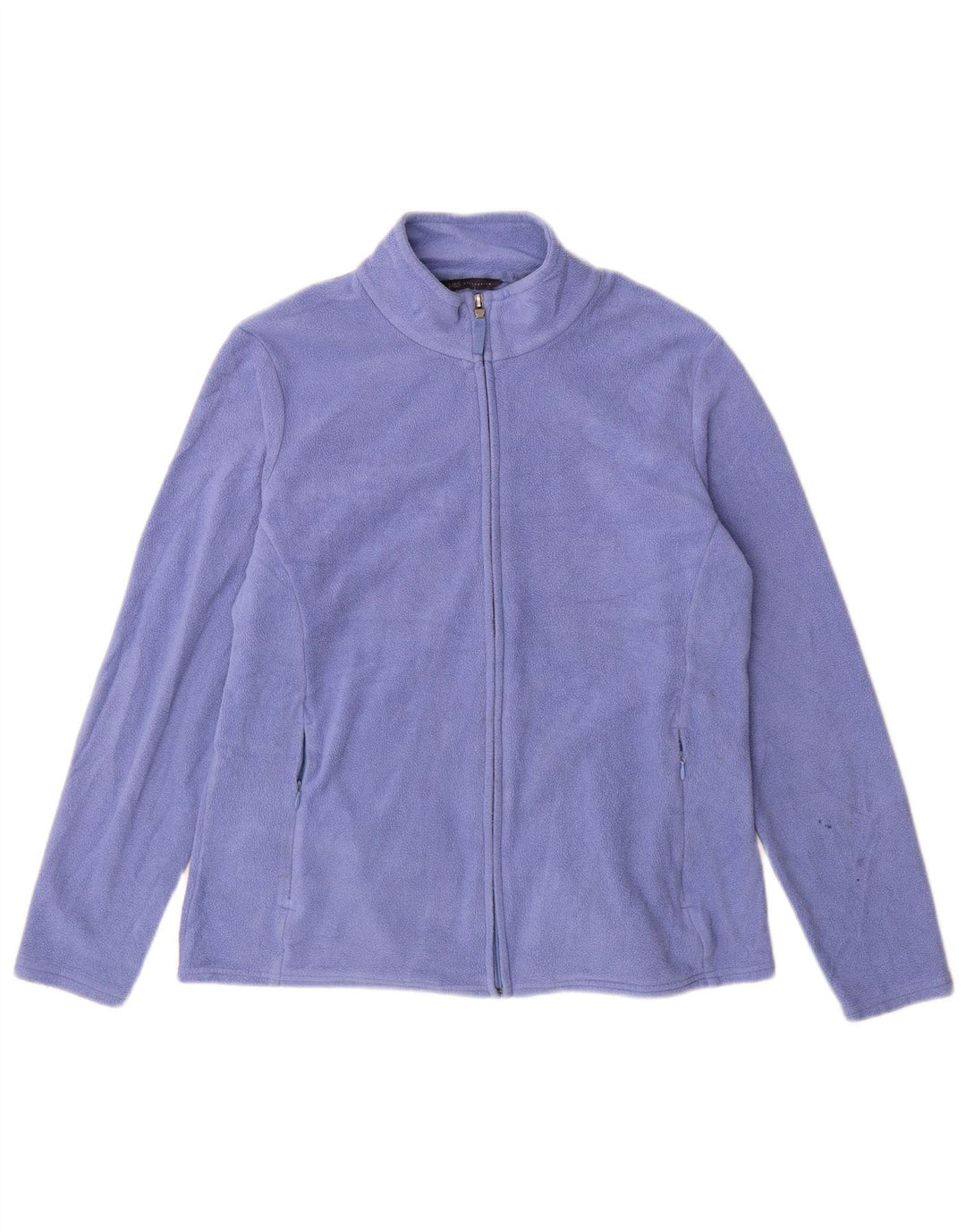 Marks & Spencer Fleecejakke til kvinder UK 16 Stor lilla polyester
