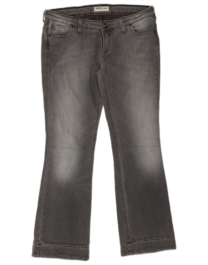 LEE Dame Bliss Crop Bootcut Jeans W29 L28 Grå Bomuld