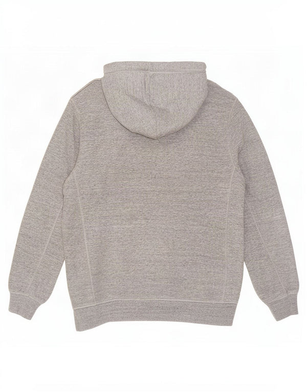 Jack Wills Herre grafisk hættetrøje Jumper Medium Grey Flecked Bomuld