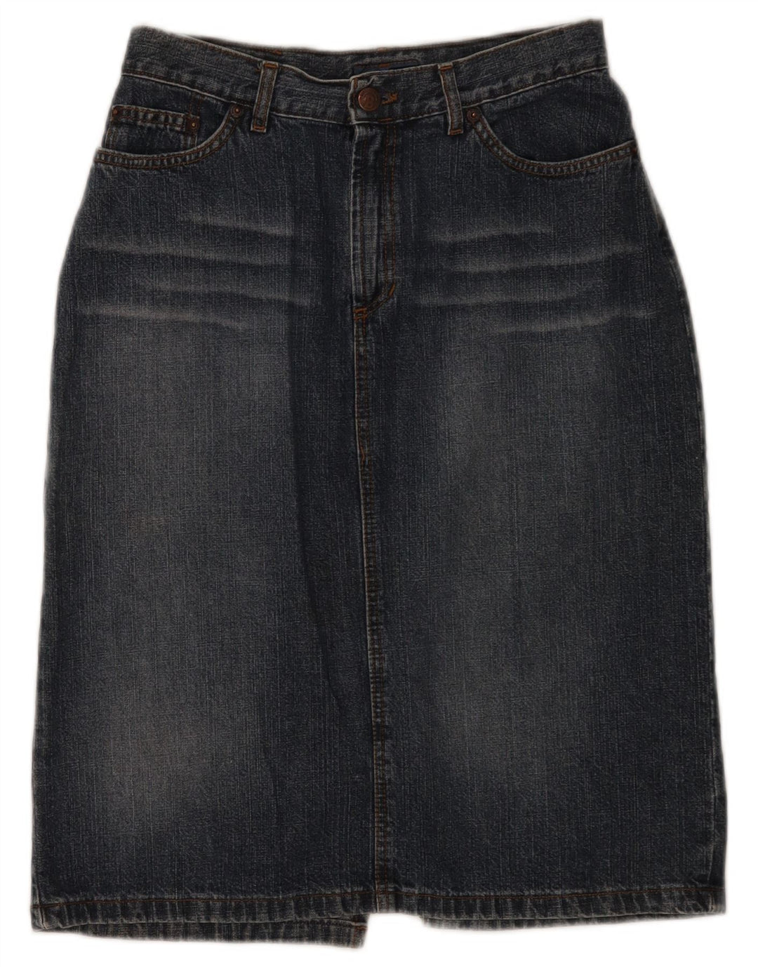 Bandolli Dame Denim Nederdel EU 40 Medium W26 Blå Bomuld