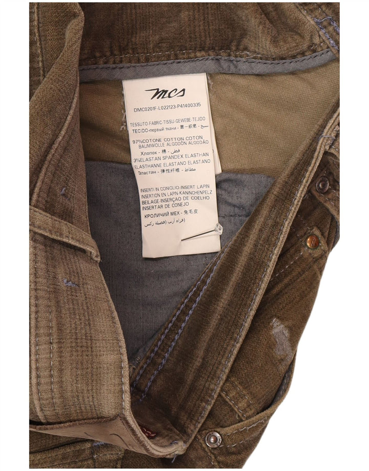 Marlboro Classics Herre Regular Slim Fit Casual Bukser W31 L34 Brun