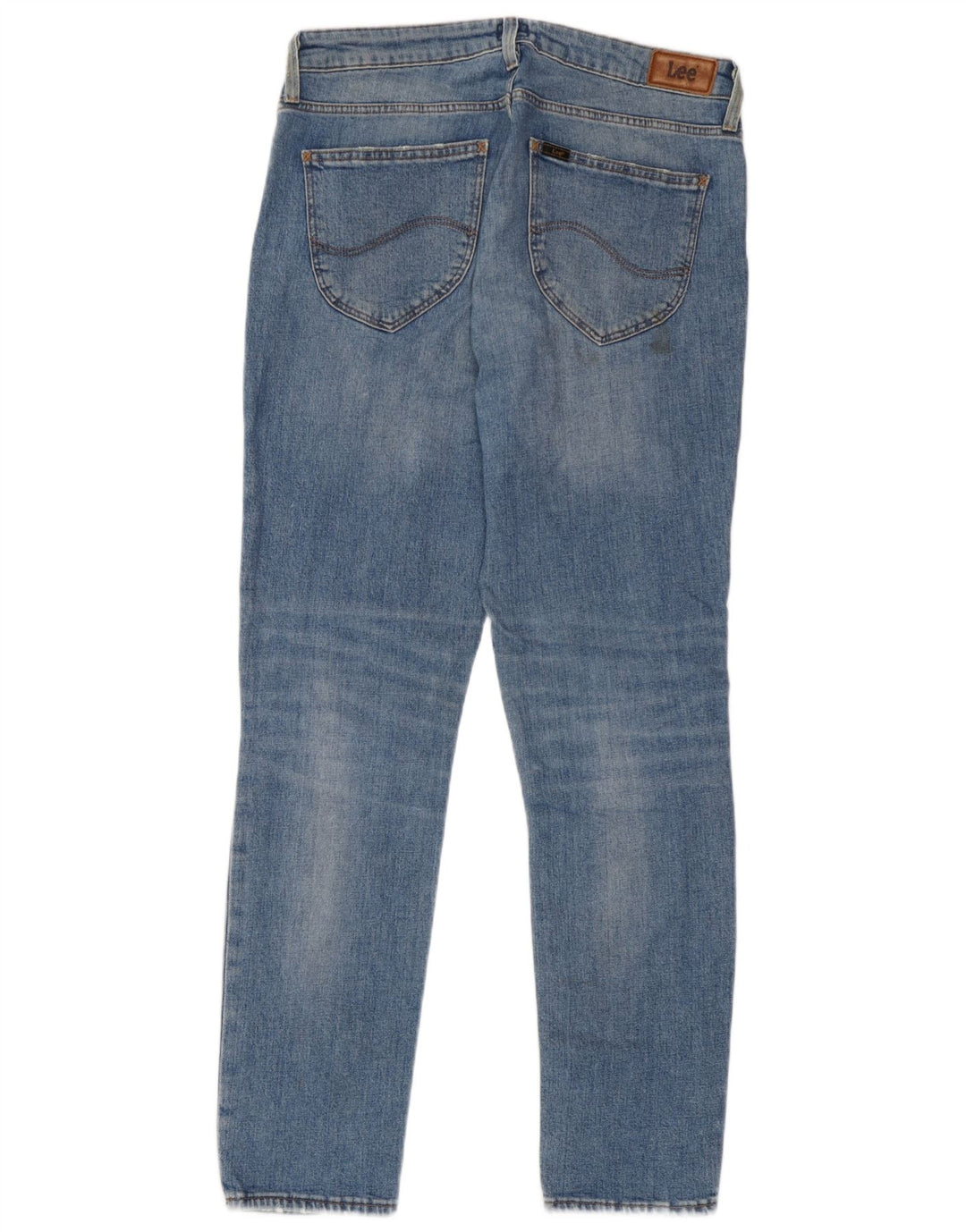 Lee Dame Elly Slim Straight Jeans W31 L29 Blå Bomuld