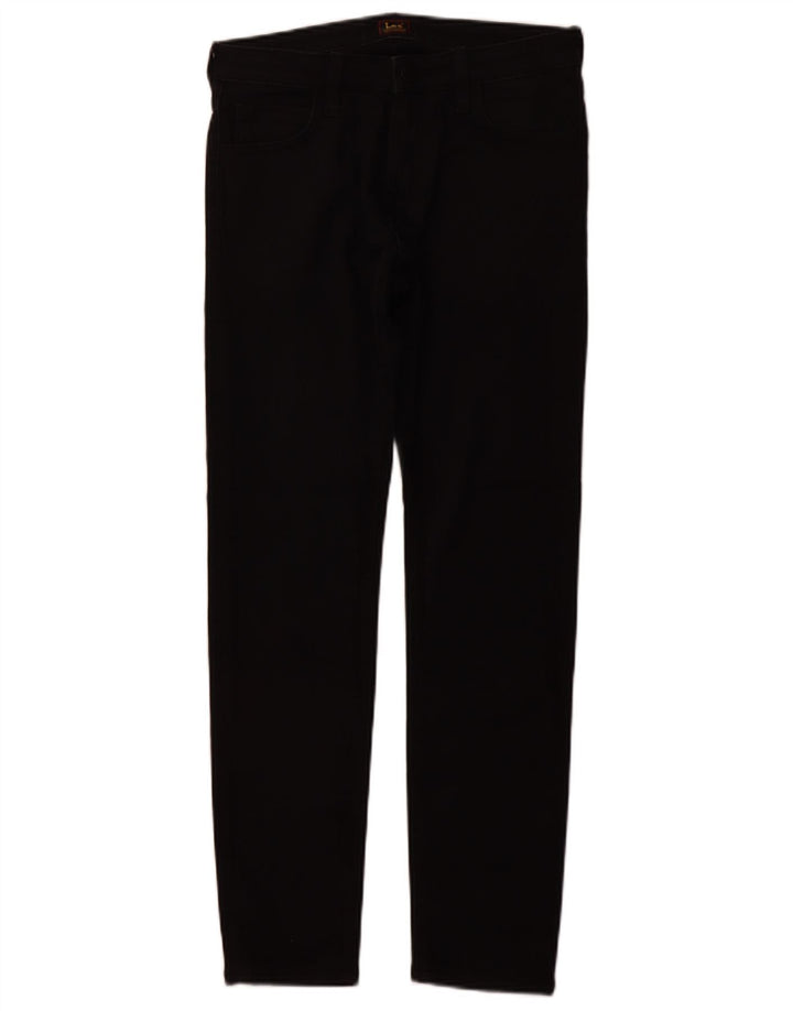 LEE Womens Malone Skinny Jeans W28 L30  Black Cotton