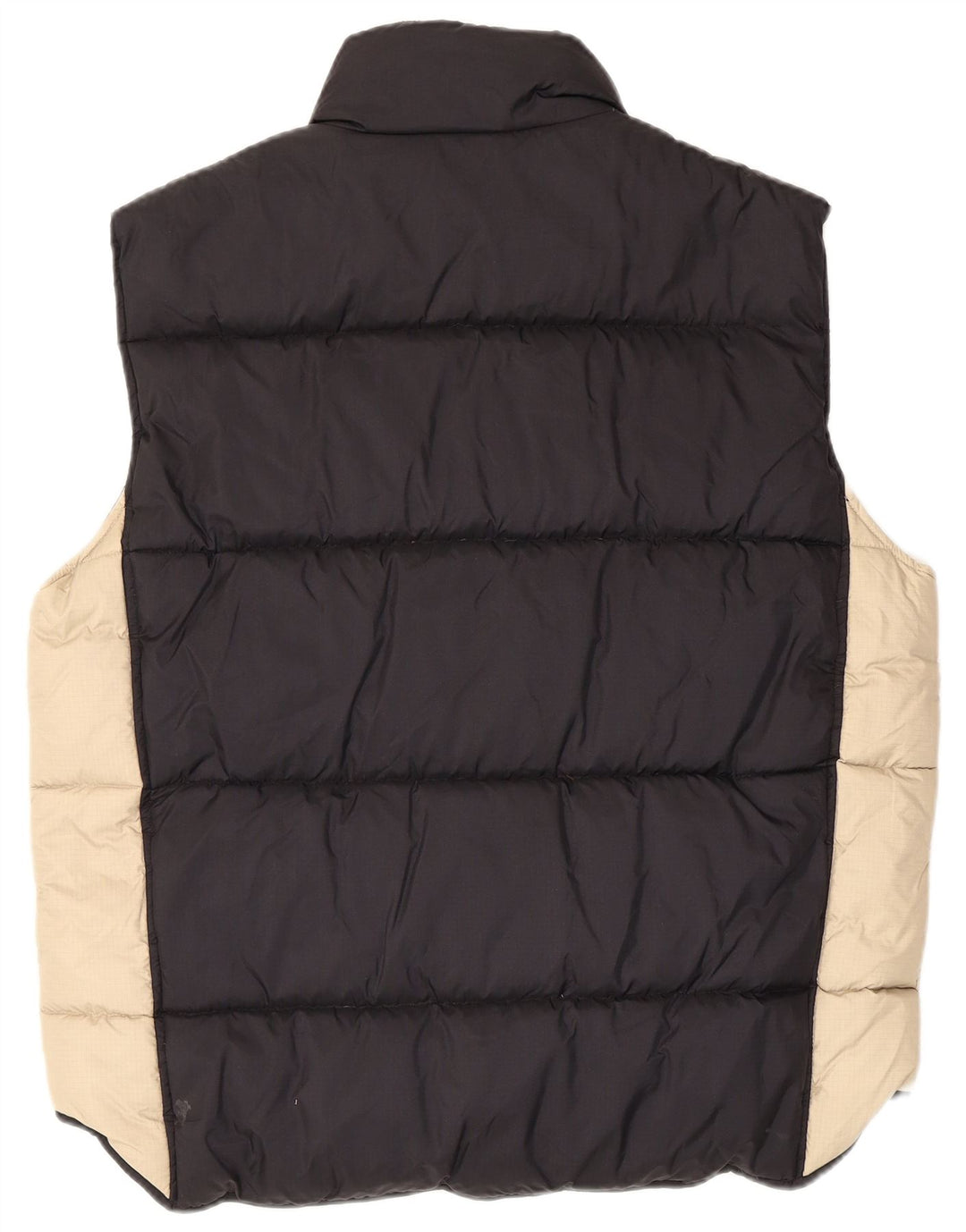 Multiblu Herre Polstret Gilet UK 38 Medium Sort Colourblock Polyamid