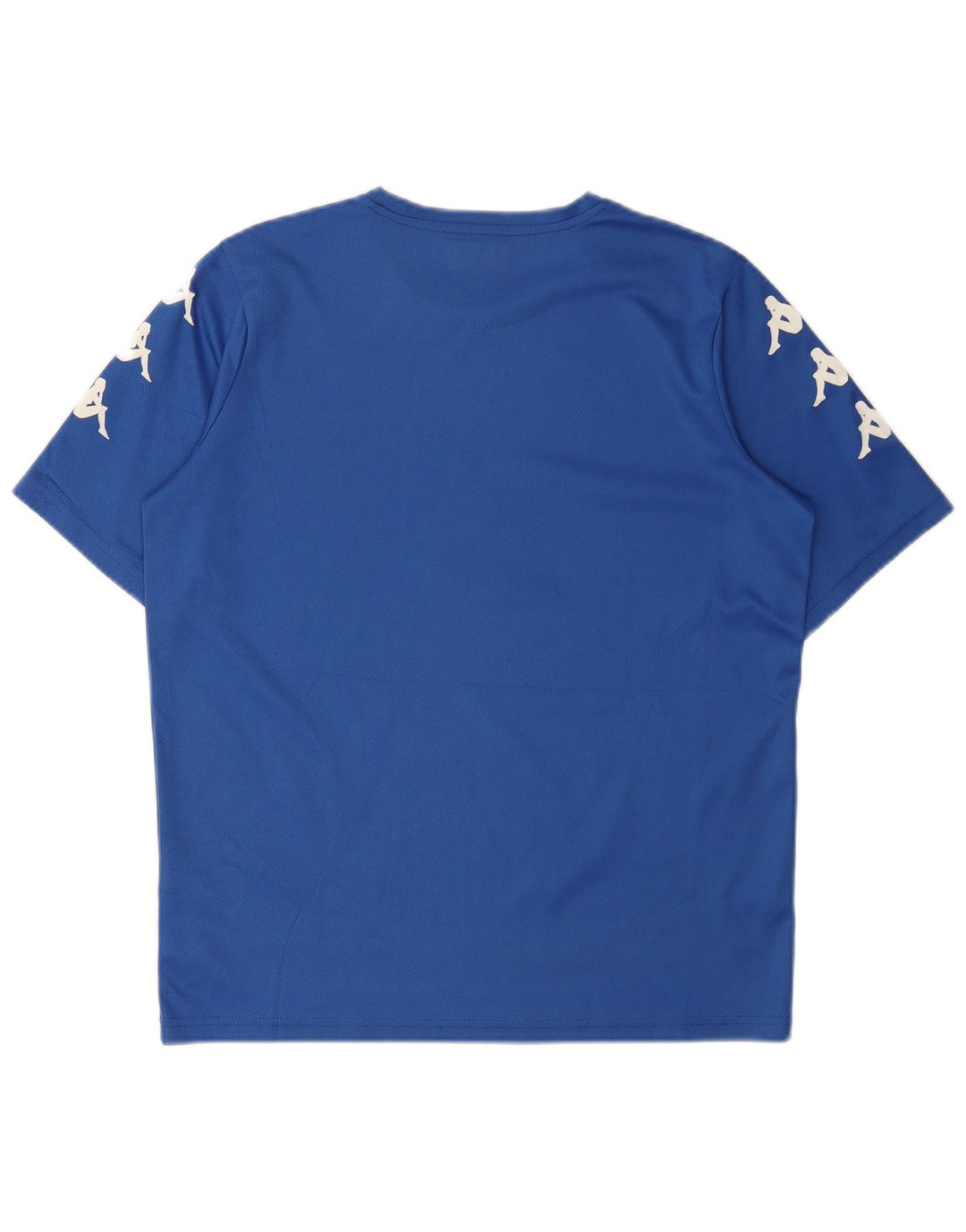 Kappa Herre grafisk T-shirt Top Medium Blue Polyester