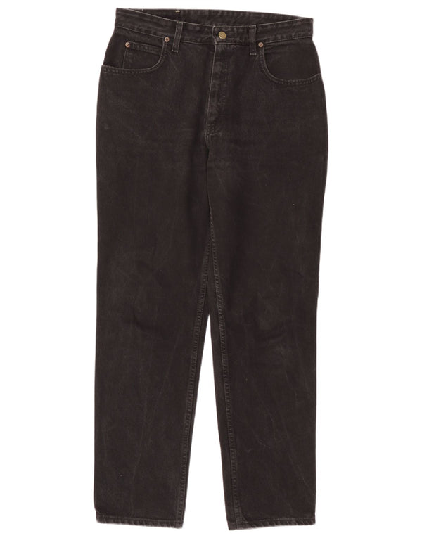 Lee Herre Oklahoma Tapered Jeans W34 L31 Sort Bomuld