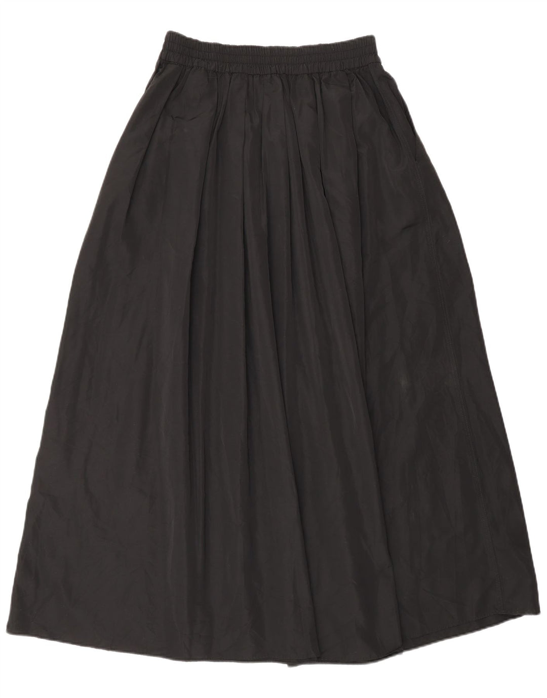 Zara Dame Flared Skirt XS W30 Sort Polyester