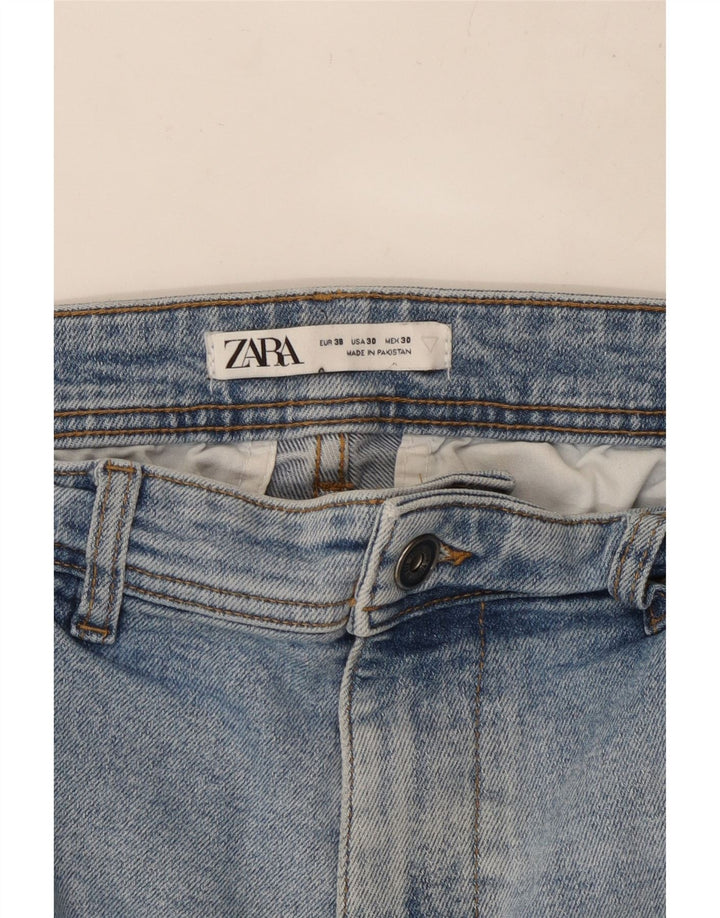 ZARA Herre Tapered Jeans EU 38 Small W30 L26 Blue