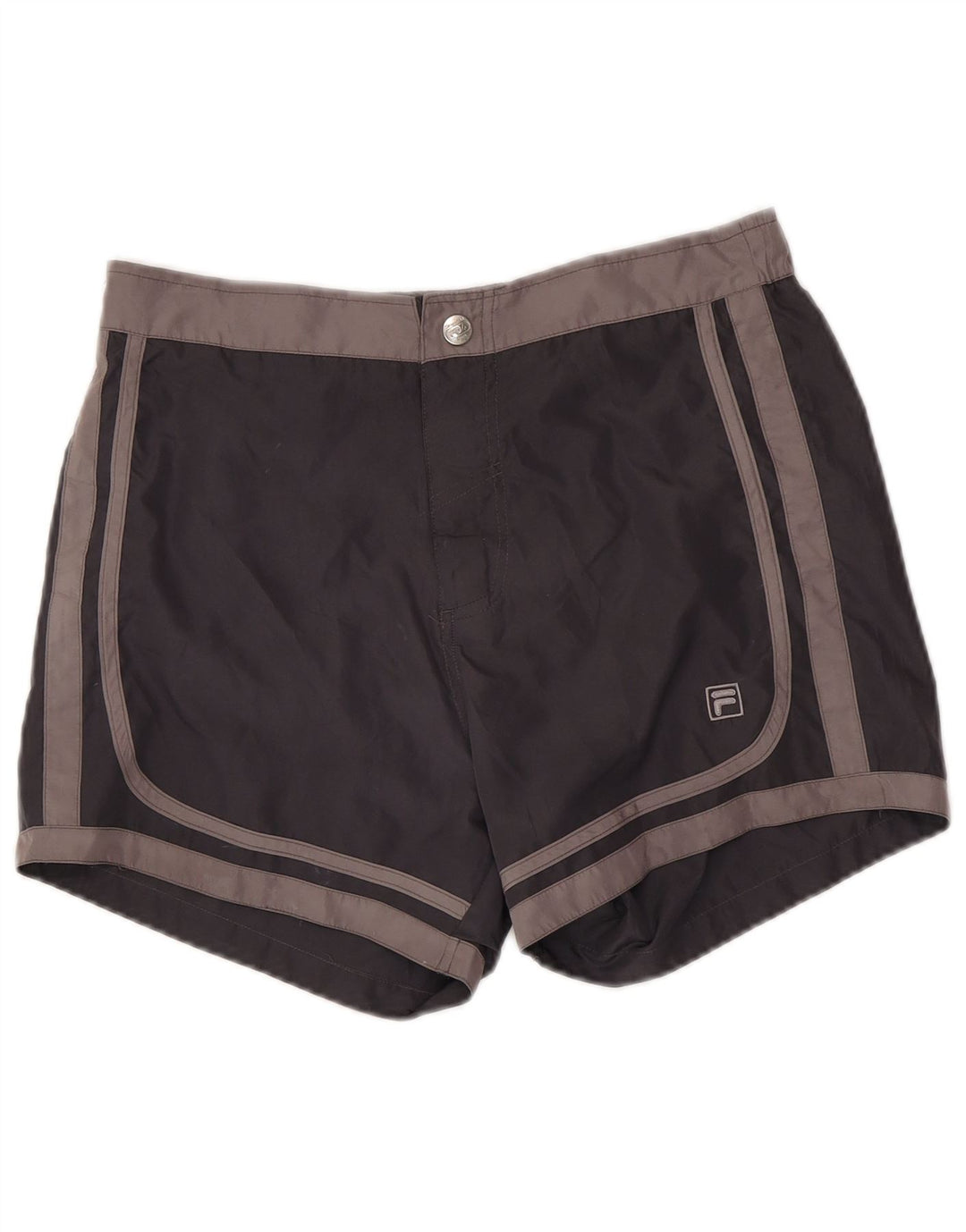 FILA Badeshorts til mænd Small Black Colourblock Polyester