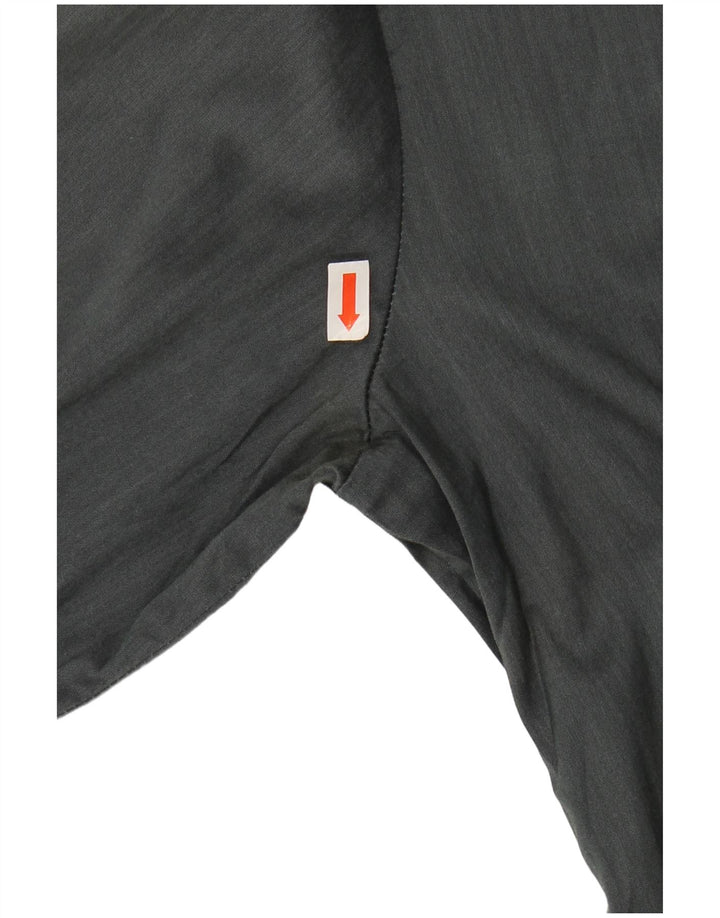 REPLAY Womens Shirt UK 10 Small Grey Cotton