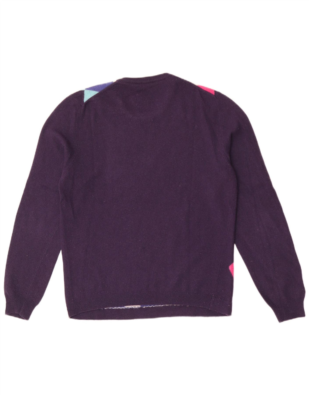 Daniele Alessandrini Herre Crew Neck Jumper Sweater Medium Lilla