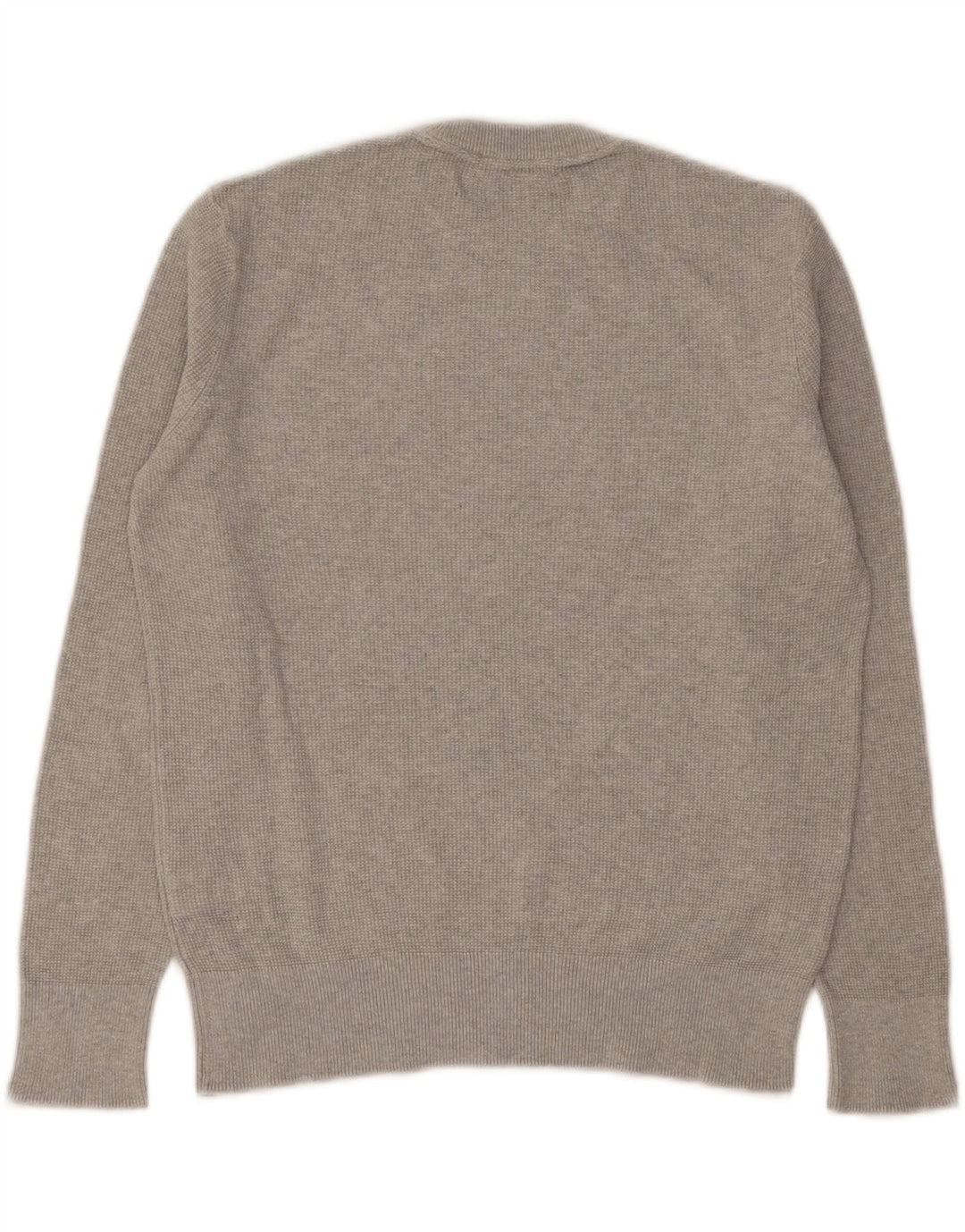Zara Herre sweater med rund hals, lille grå bomuld